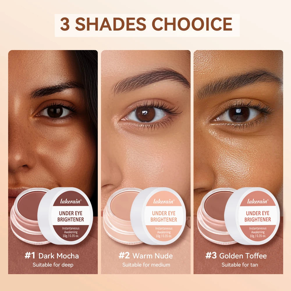 Under Eye Brightener Conceal & Brighten Dark Circles Nourishes The Skin Corrects Brightens Dark Nude Tan Colors Concealer Makeup Peaceful Pleasures Health and Wellness