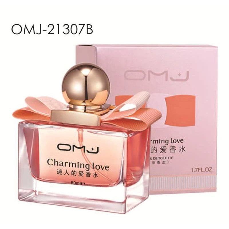Charming Love Women's Perfume 50ml Long-lasting Fresh Citrus Lychee Fruity Scent Perfume Romantic Elegant Date Perfume Peaceful Pleasures Health and Wellness Grapefruit 50ml