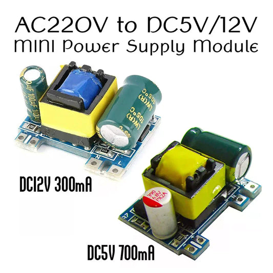HUXUAN AC to DC 5V/12V Isolated Buck Converter Power Module Buck Converter Module Oasis Select