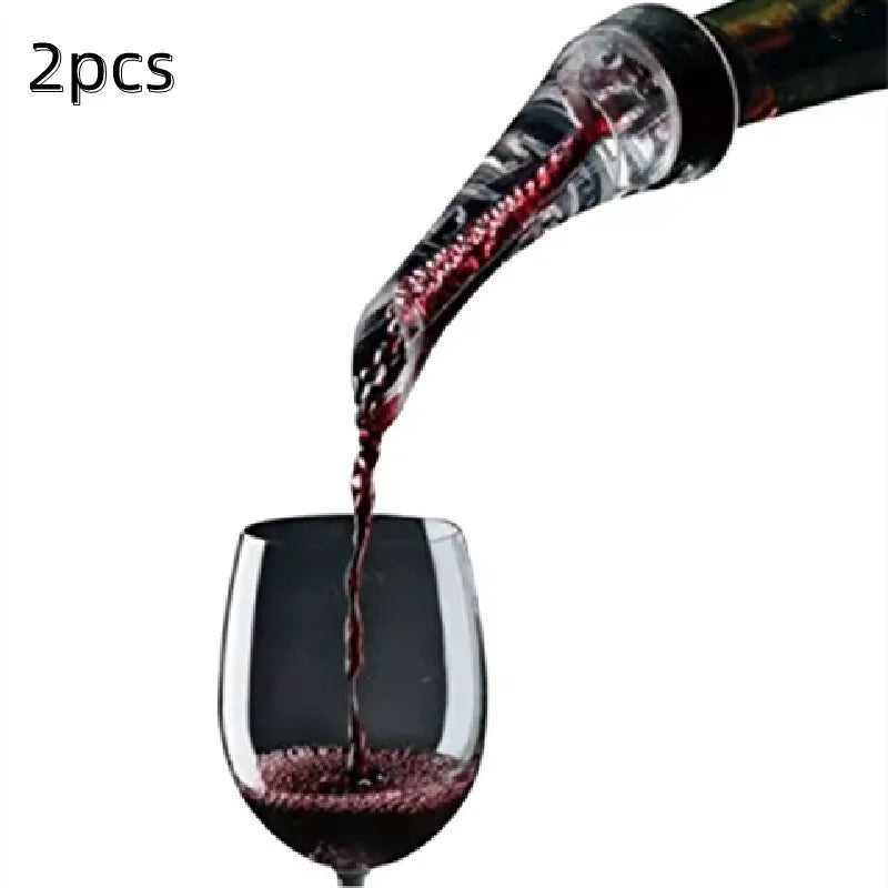 Wine Aerator Pourer | Red Wine Decanter Spout & Stopper