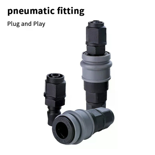 C-Type Self-Locking Pneumatic Quick Connect Fitting 8/10/12mm Pneumatic Quick Connector Peaceful Pleasures Health and Wellness