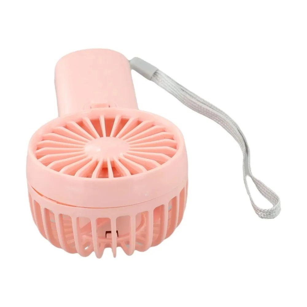 Cute Mini Portable Handheld Fan | Low Noise, AAA Battery Powered