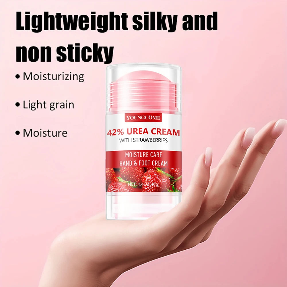 Urea Strawberry Hand & Foot Cream – Hydrates & Heals Dry Skin
