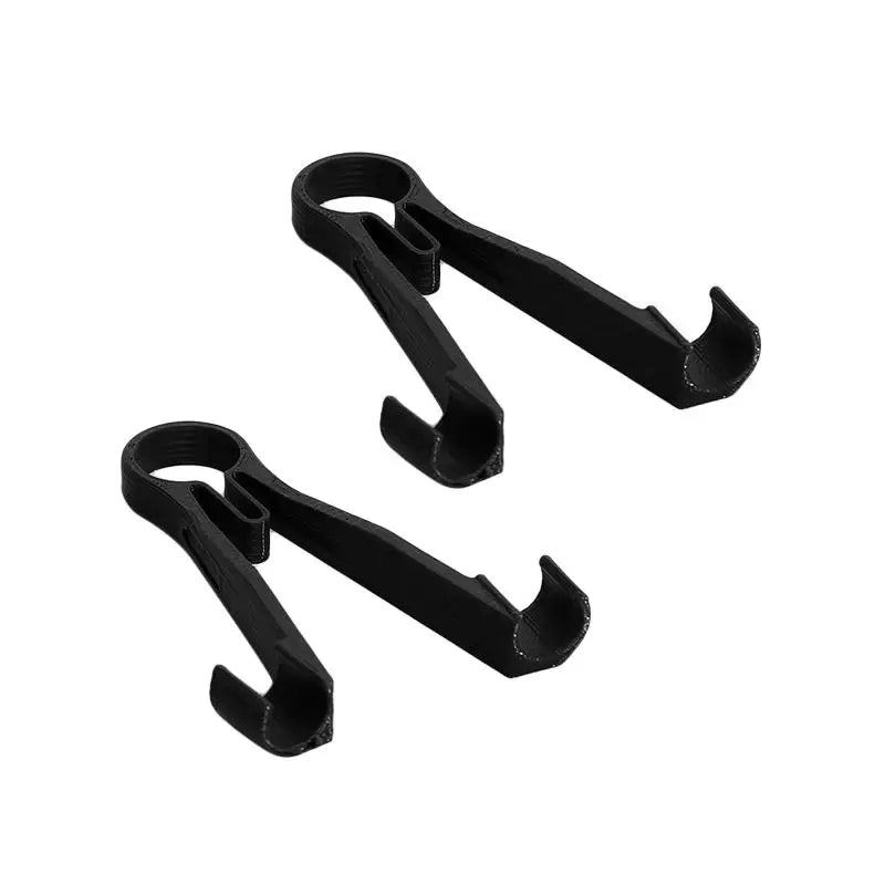 2Pcs 3D Printed Multimeter Probe Holder Universal Test Lead Clip Stand for Electronic Testing Multimeter Accessory Peaceful Pleasures Health and Wellness black