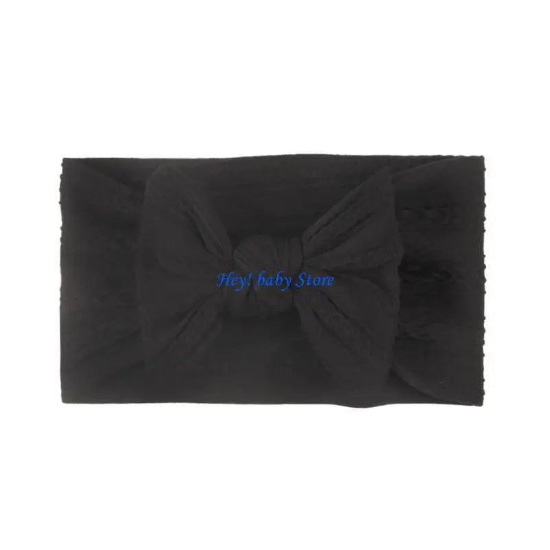 Soft Bow Headband for Baby Girls & Infants | Wide Band
