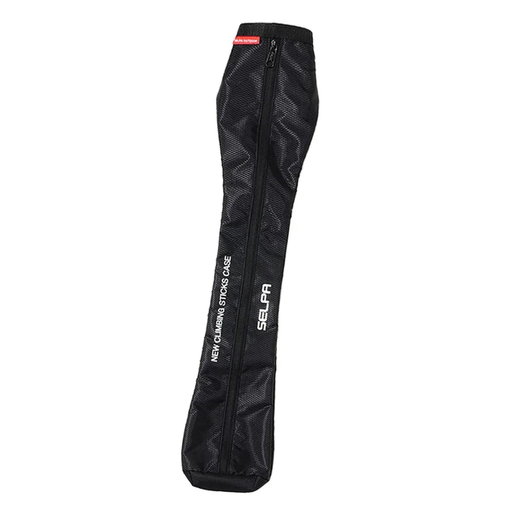 Waterproof Hiking Pole Carry Bag | Trekking Stick Storage Case Trekking Pole Bag Peaceful Pleasures Health and Wellness black