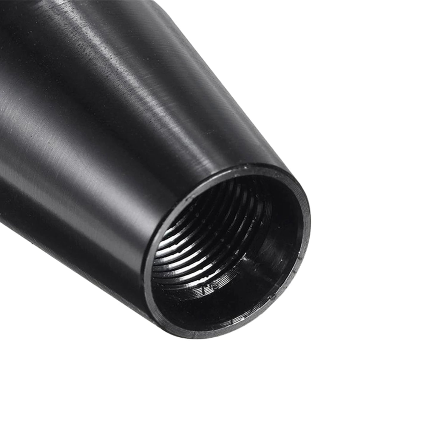 Aluminum Car Gear Shift Knob Easy to Install Black Car Gear Stick Shift Knob Automobile Interior Accessories Peaceful Pleasures Health and Wellness