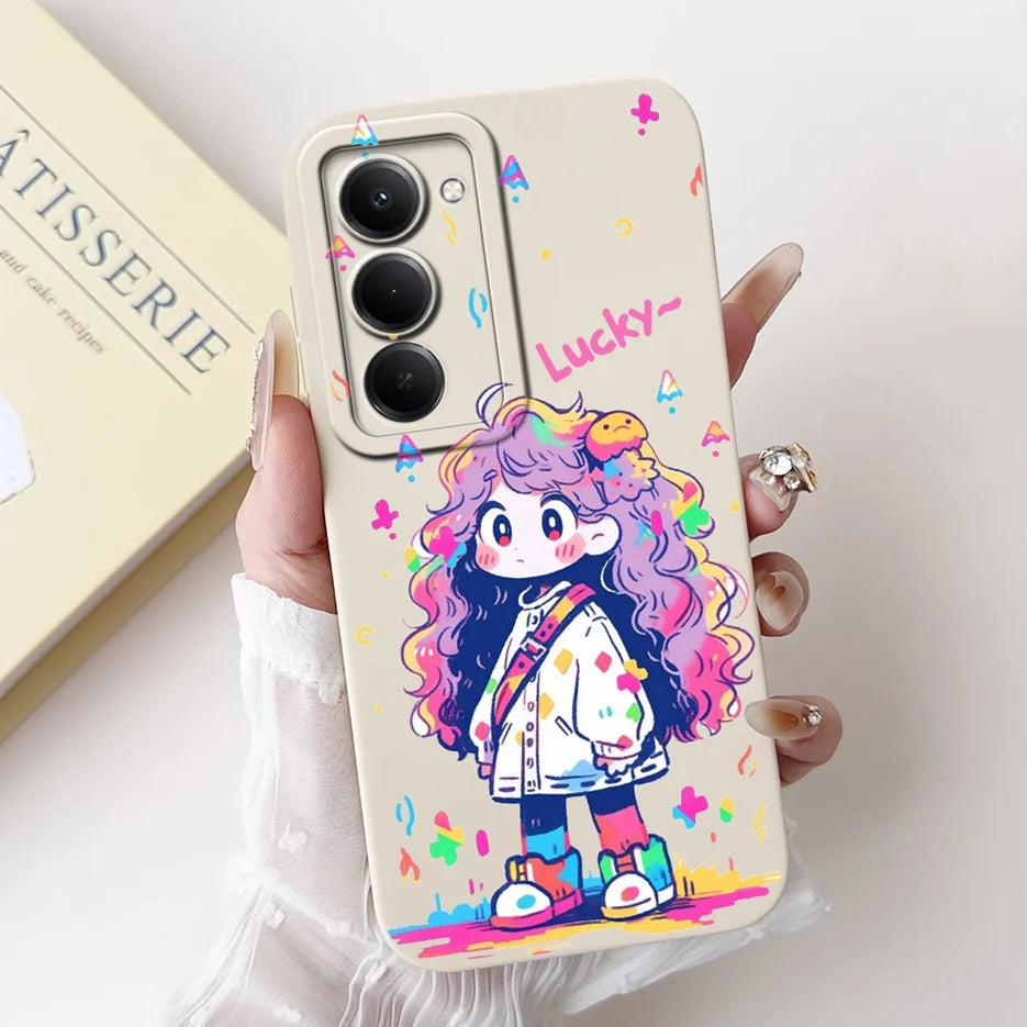 Xiaomi Redmi 15 4G/5G Cute Cartoon Shockproof Silicone Case