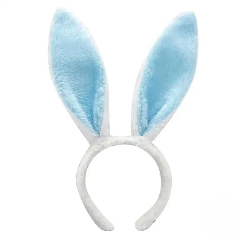 Plush Bunny Ears Headband – Easter Cosplay Costume Hair