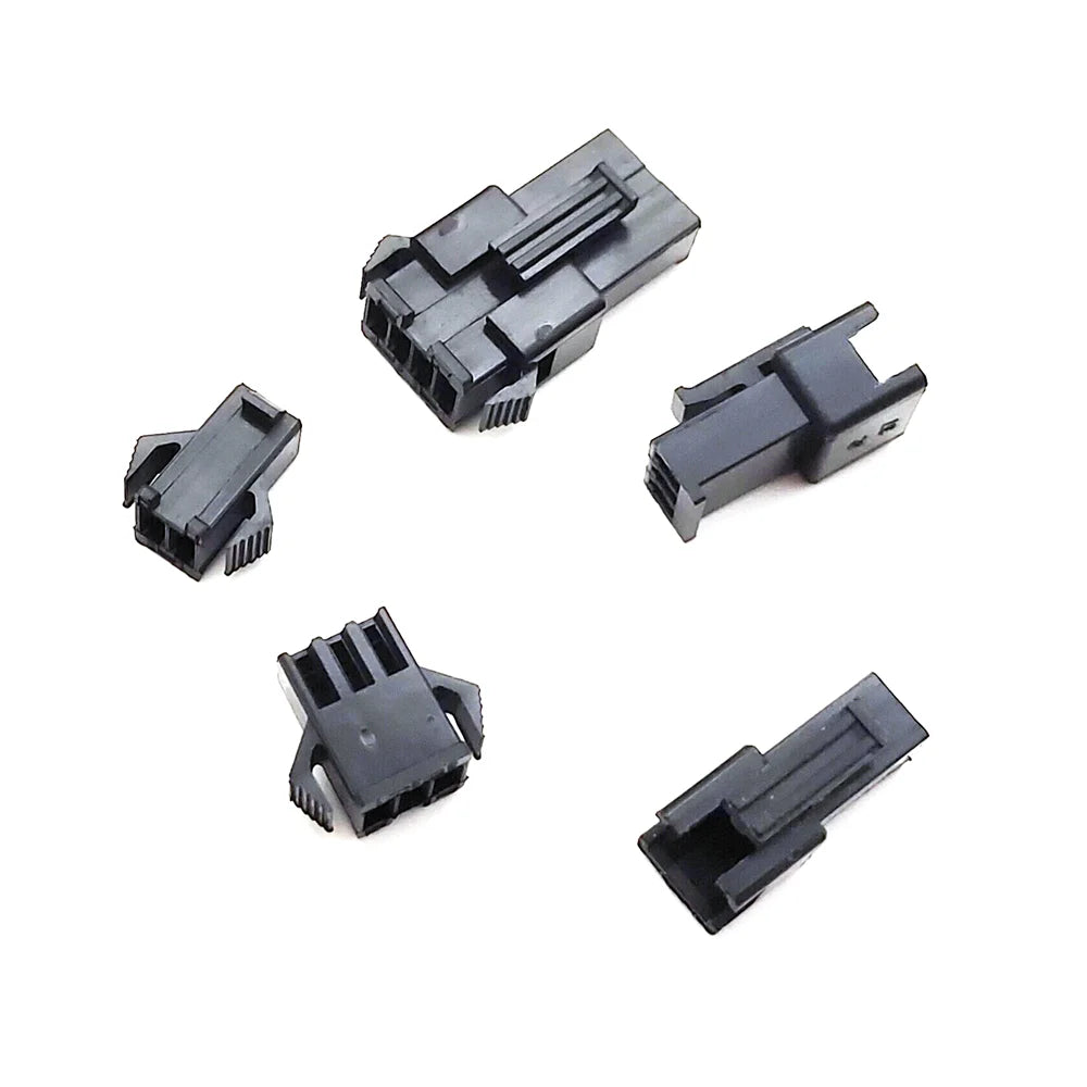 25 Sets in Box SM2.54 2p 3p 4p 2.54mm Pitch Male / Female Pin Header Crimp Terminal Connector Assortment Kit Peaceful Pleasures Health and Wellness