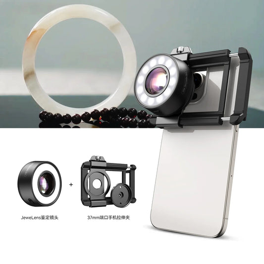 Portable Zipper 120X Mobile Phone Microscope for Professional Photography of Jewelry and Antique Identification Peaceful Pleasures Health and Wellness