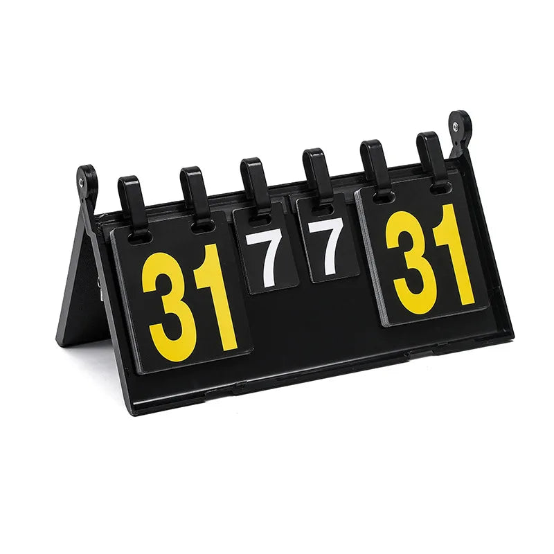 Portable Manual Flip Scoreboard – Basketball, Tennis, Volleyball Manual Flip Scoreboard Peaceful Pleasures Health and Wellness A
