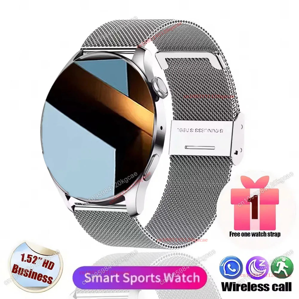 Bluetooth Smartwatch for Men – Heart Rate, Fitness & Calls