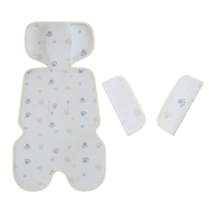 Baby Stroller Cooling Pad Ice Silk Liner – Breathable Summer Cushion