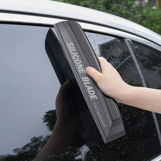 Silicone Car Windshield Wiper Squeegee – Paint-Safe Wash Tool Car Wash Squeegee Peaceful Pleasures Health and Wellness