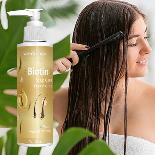 Biotin Conditioner with Collagen & Grape Seed Oil – 150g Hair Conditioner Peaceful Pleasures Health and Wellness
