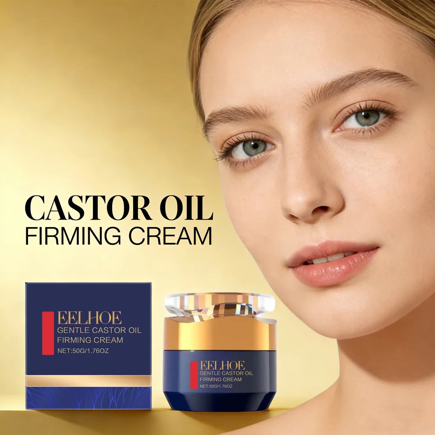 EELHOE Castor Oil Firming Face Cream – Anti-Aging Moisturizer