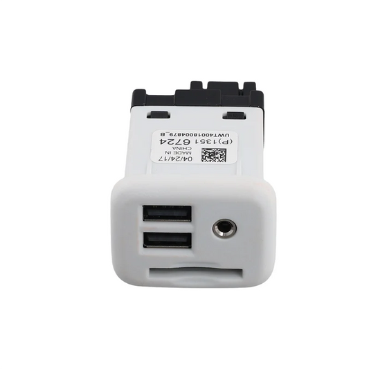 AUX USB SD Audio Receptacle for Cadillac ATS CTS 13516724 Peaceful Pleasures Health and Wellness BlackGray NONE