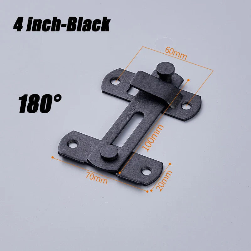 Barn Door Hook & Eye Latch – Cabinet, Window & Gate Bolt Lock
