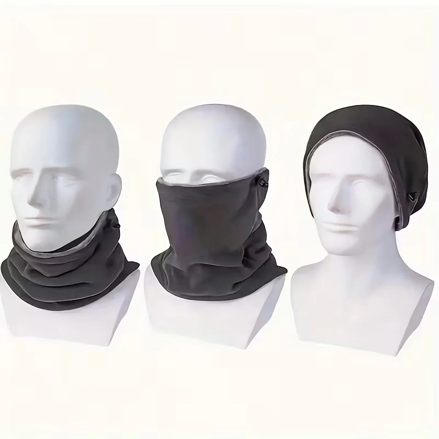 Winter MotorcycleWarm Mask Men Women Fleece Neck Outdoor Warmer Windproof Scarf Camping Hiking Balaclava Cycling Face Mask Peaceful Pleasures Health and Wellness