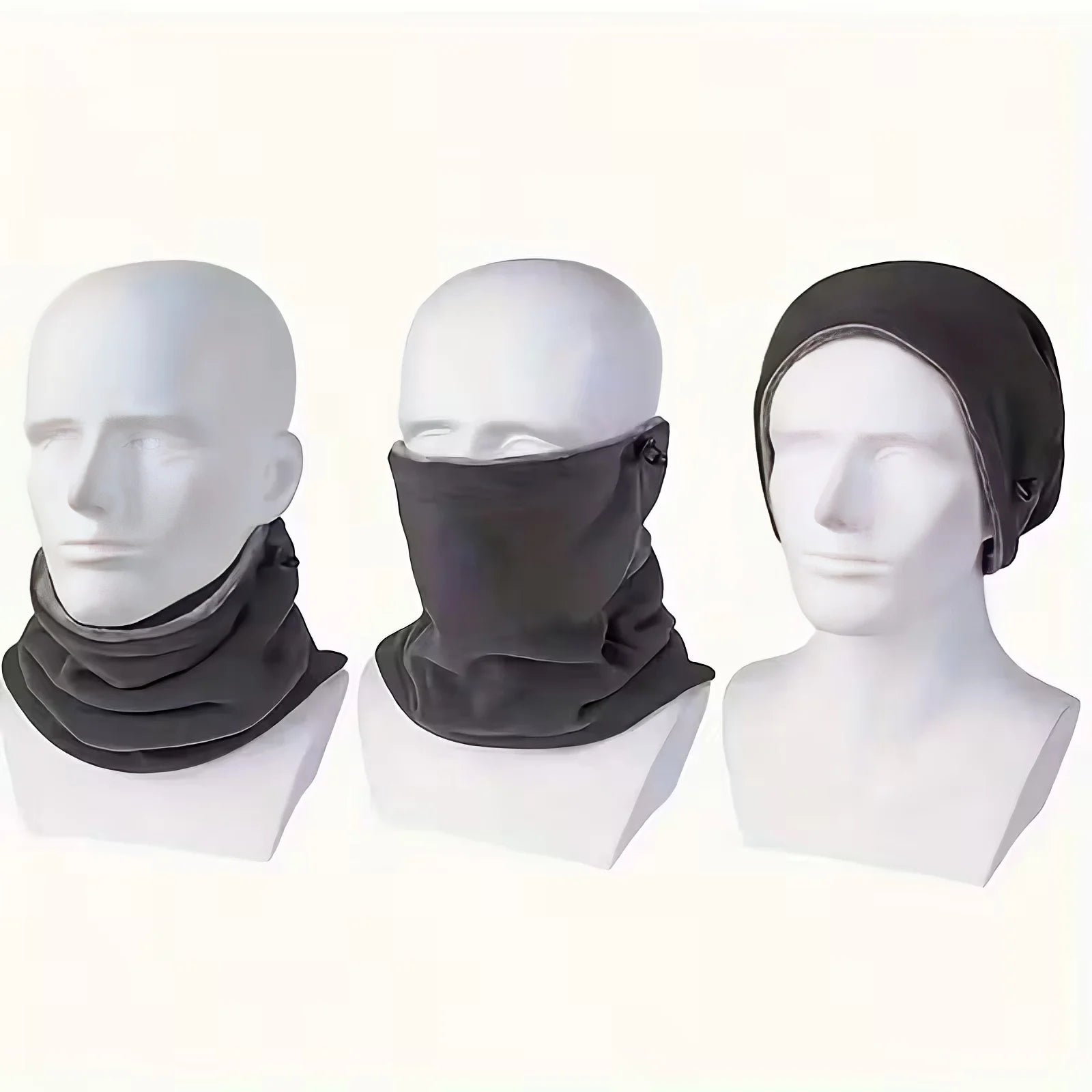 Winter MotorcycleWarm Mask Men Women Fleece Neck Outdoor Warmer Windproof Scarf Camping Hiking Balaclava Cycling Face Mask Peaceful Pleasures Health and Wellness