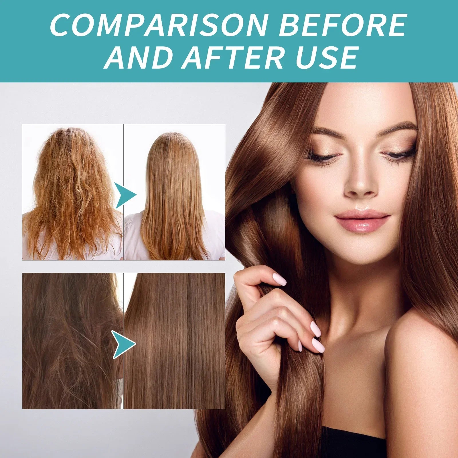 Keratin Protein Hair Straightening Cream – Smoothing 60ml Peaceful Pleasures Health and Wellness