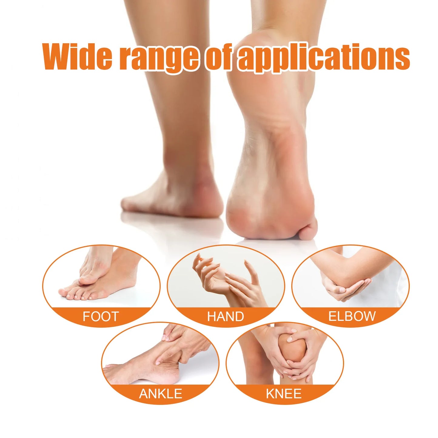 Orange Oil Foot Peeling Spray Exfoliate Rough Skin Soften Heels Repairing Dry Cracks Smoothing Foot Skins Feet Exfoliating Spray Peaceful Pleasures Health and Wellness