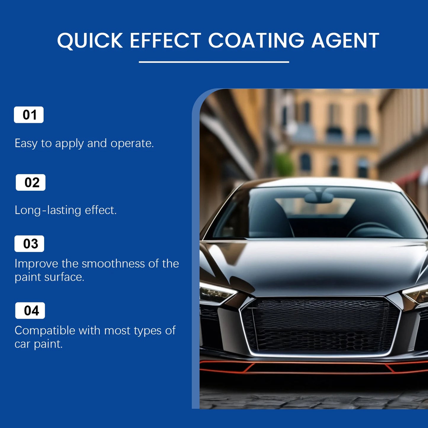 Car Coating Spray – Hydrophobic Polish & Paint Protection