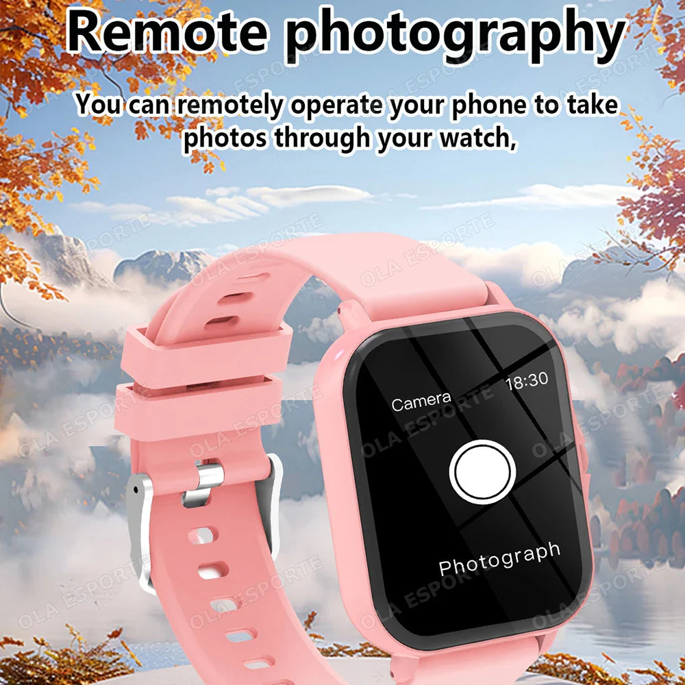 Smart Watch 1.83" Bluetooth Calls Heart Rate Fitness Tracker