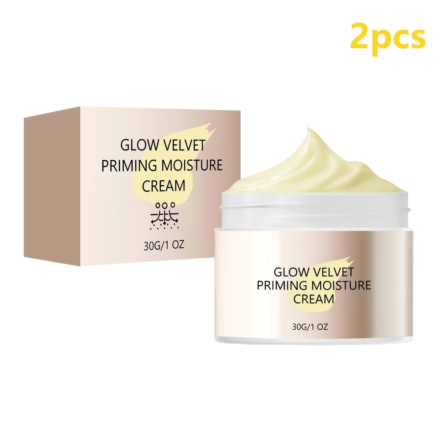 Glow Velvet Makeup Primer Cream – Pore Blur & Brightening 30g