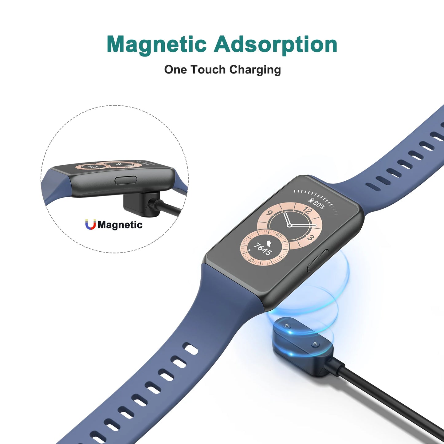 USB Charging Cable for Huawei Band 6 7 8 & Honor Band 9 10 Peaceful Pleasures Health and Wellness