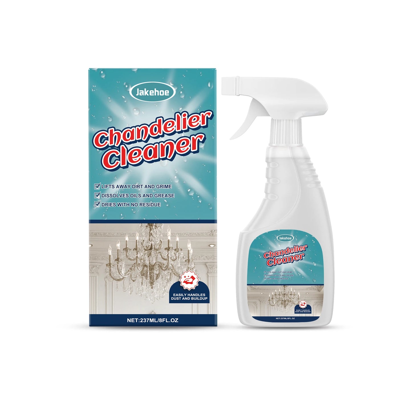 Chandelier Cleaner Spray 237ml – Removes Stains, Restores Gloss