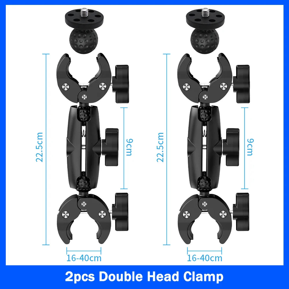 Insta360 X2 X3 X4 X5 Motorcycle Bike Mount Selfie Stick Kit