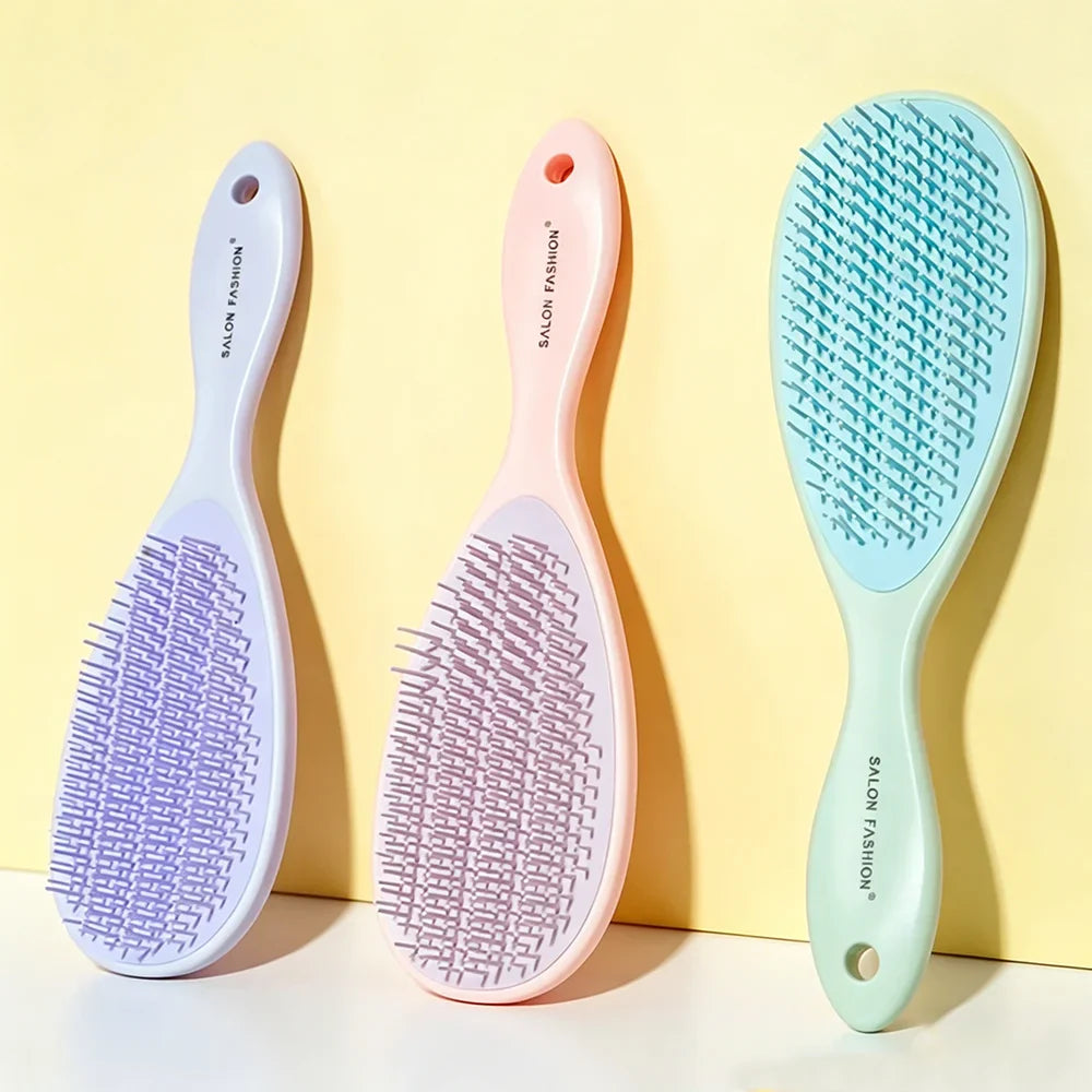 Anti-Static Detangling Scalp Massage Comb – Wet & Dry Hair