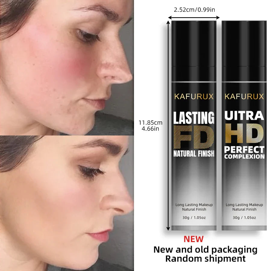 KAFURUX 8-Shade Full Coverage Matte Liquid Foundation 30g