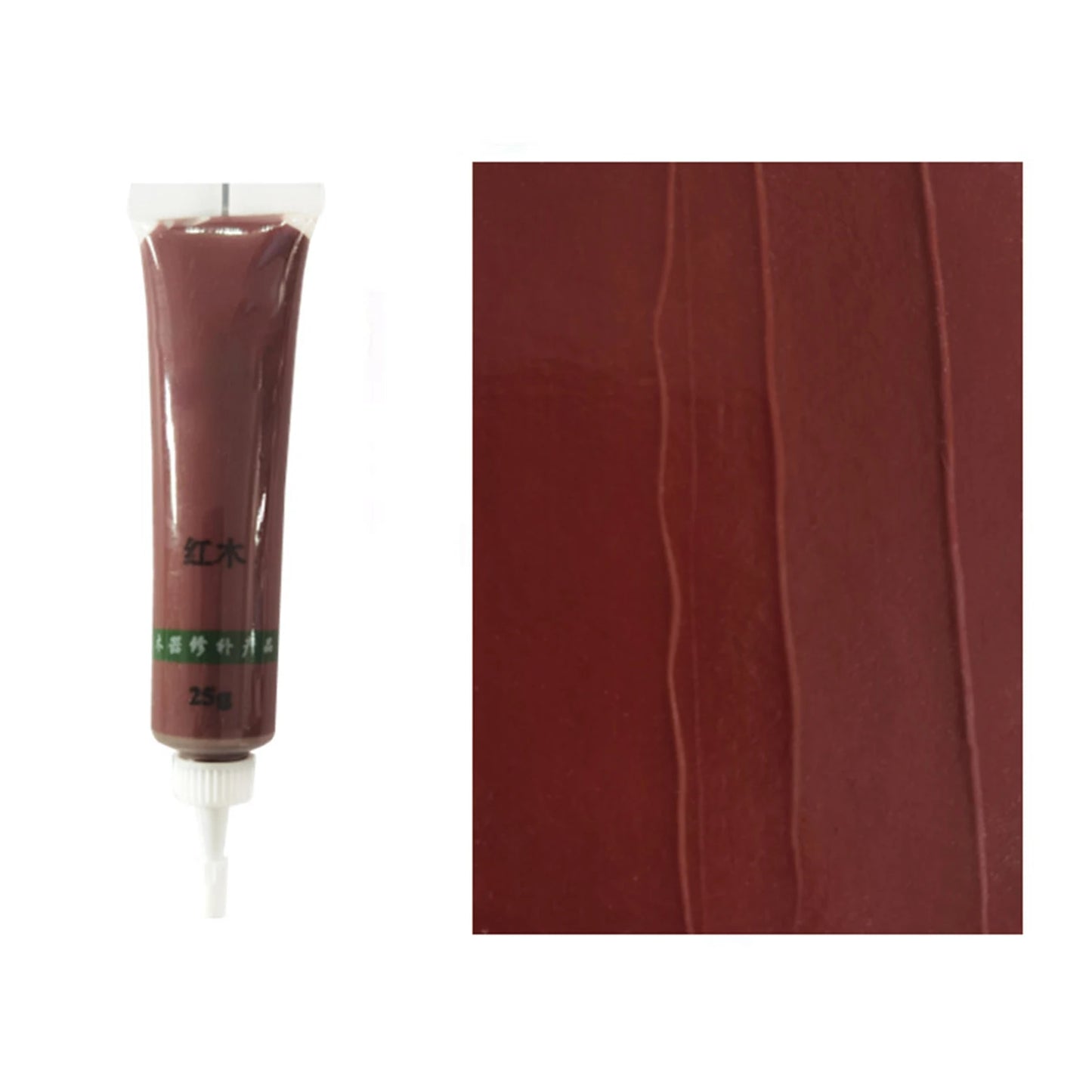 25g Wood Furniture Repair Fillers,Repairing Paste For Furniture,Hardwood Floor Repairing Kit,Floor Discoloration Repairing Paste Peaceful Pleasures Health and Wellness Mahogany