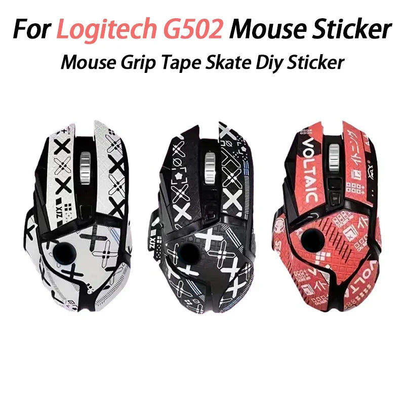 Anti-Slip Grip Stickers for Logitech G502 Mouse – PVC Sweat Peaceful Pleasures Health and Wellness