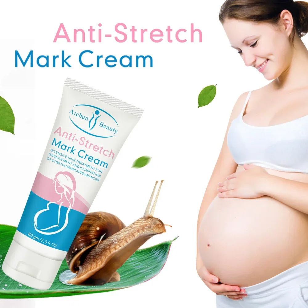 Snail Removes Stretch Mark Cream To Remove Postpartum Obesity Pregnant Women Repair Anti-Aging Anti-Winkles Firming Body Cream Peaceful Pleasures Health and Wellness Default Title