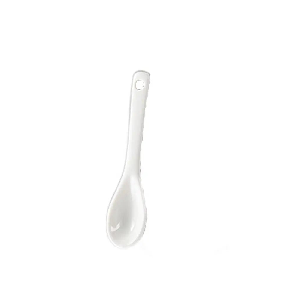 Ceramic Long Handle Spoon – Coffee, Tea, Honey & Ice Cream