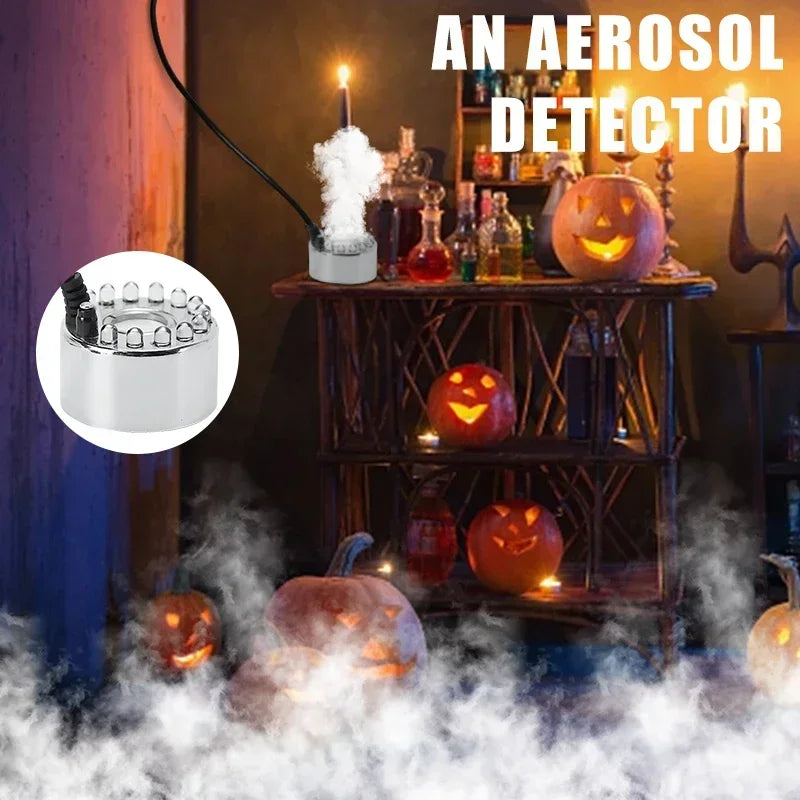 10-Pack Mini LED Fog Machine | Halloween & Holiday Mist Decor