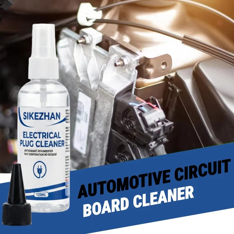 120ml Electronic Contact Cleaner Spray Fast Drying No Residue Degreaser for Car Plugs Connectors PCB Circuit Boards Deoxidizer Peaceful Pleasures Health and Wellness