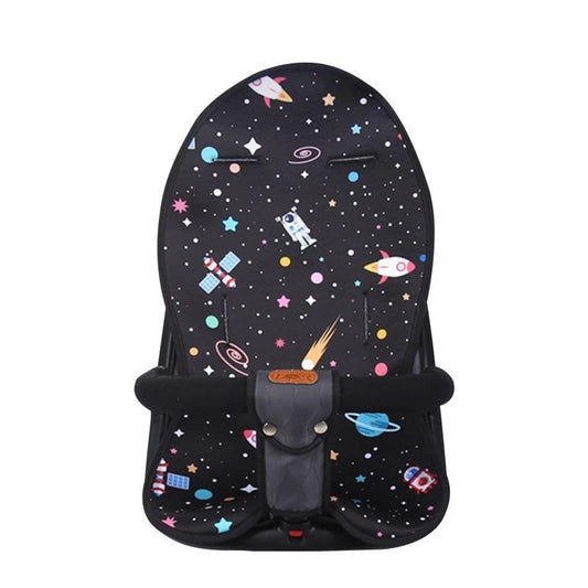 Baby Stroller Seat Liner Pad | Soft Cotton Cushion for Pram & Pushchair Stroller Seat Liner Peaceful Pleasures Health and Wellness