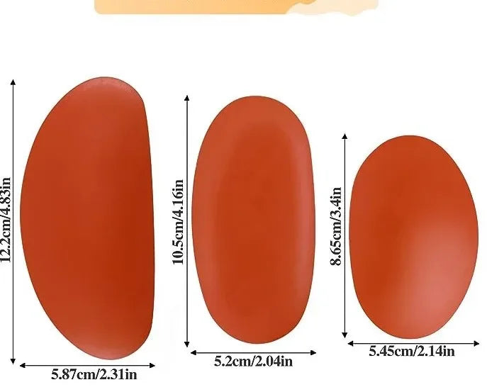 3 Pieces/set Rubber Scrapers Ceramics & Pottery Pottery Tools Clay Strips Very Soft Clay Strip Tool Arts Crafts Sewing Home Peaceful Pleasures Health and Wellness 3pcs set