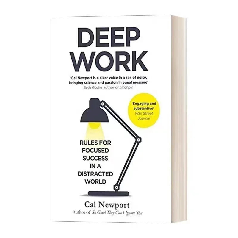 Deep Work Cal Newport Rules Focused Success Distracted World Novel