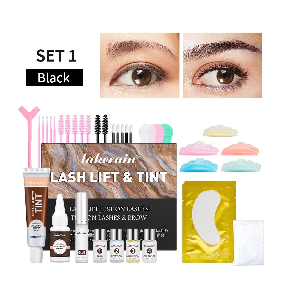 Professional Lash Lift & Tint Kit | Eyelash Perm & Brow Dye