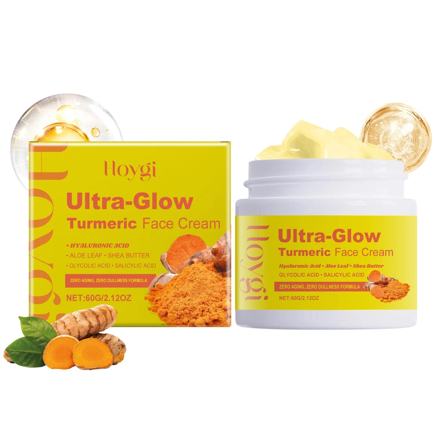 Turmeric Face Serum Shrink Pore Light Dark Spots Even Skin Tone Cream Oil Control Reduce Melanin Nourishing Rejuvenation Essence Peaceful Pleasures Health and Wellness Cream