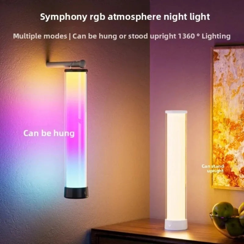 RTONTR Bluetooth Bedside Lamp – Dimmable Color Changing Speaker