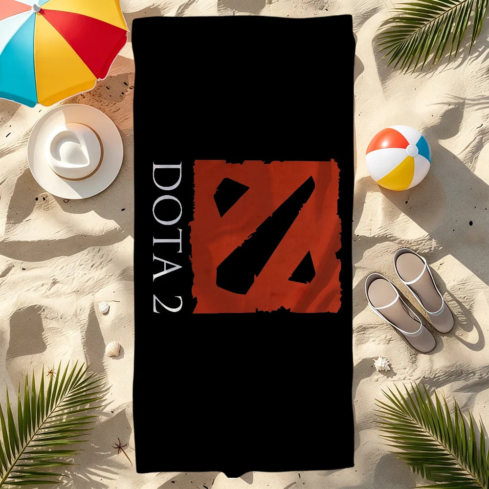 Dota 2 Quick-Dry Beach Towel | Soft Gaming Sports Towel