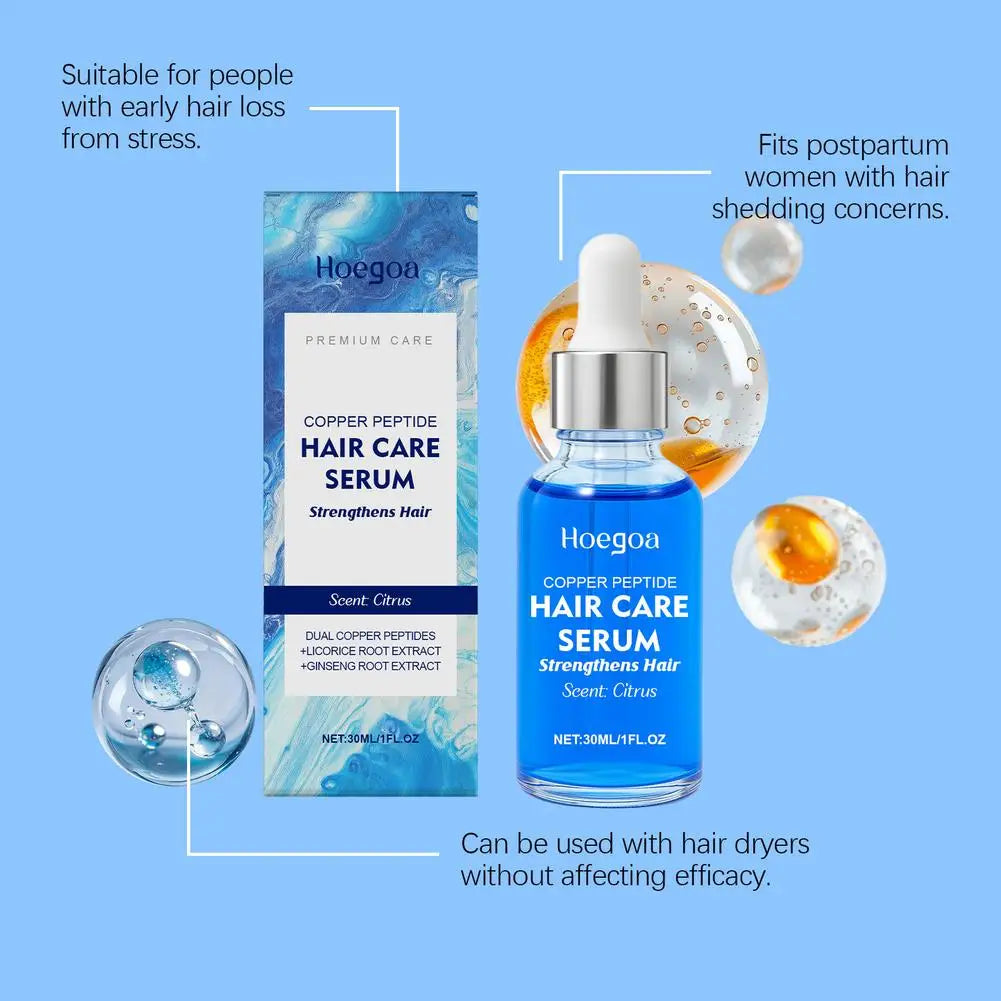 Copper Peptide Hair Growth Serum – Strengthen & Nourish
