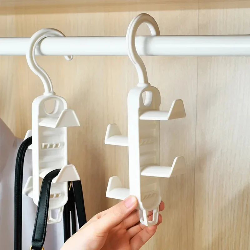 No-Drill Door Hook Rack – Multi-Row Hanging Organizer